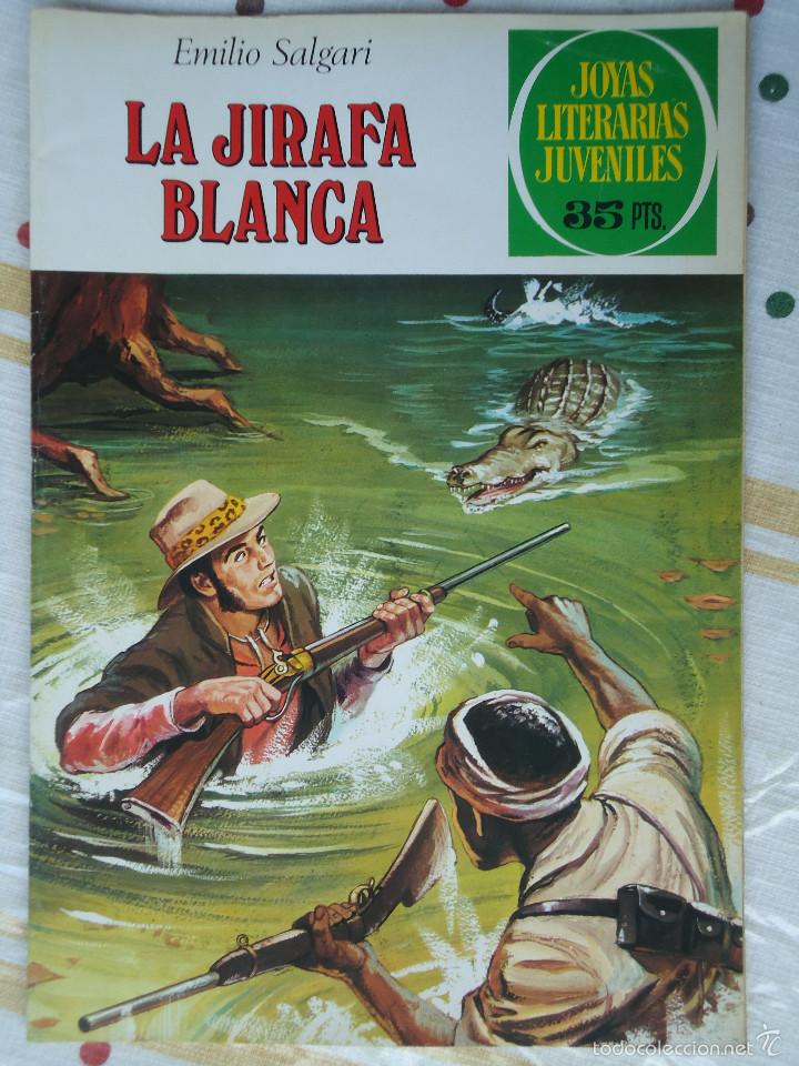 Libros antiguos: LA JIRAFA BLANCA DE EMILIO SALGARI - Foto 1