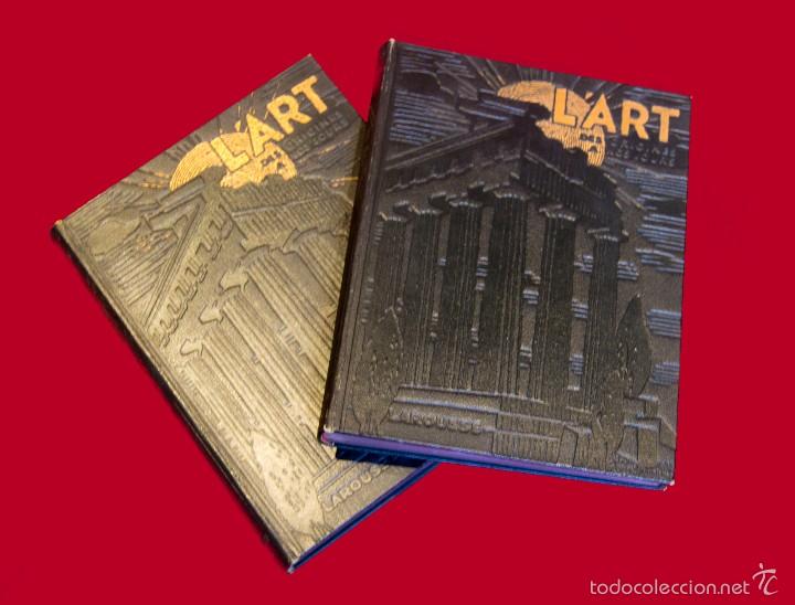 Libros antiguos: LArt de Editorial Larousse, 1932, Dos Tomos - Foto 1