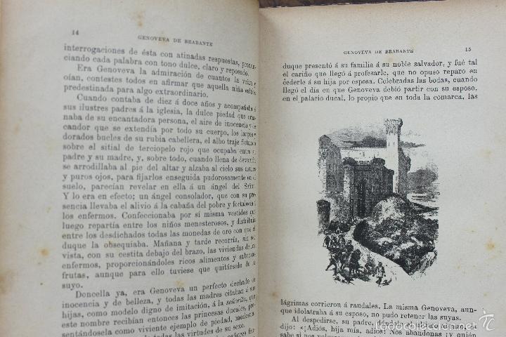 Libros antiguos: GENOVEVA DE BRABANTE. CRIST&Oacute;BAL SCHMID. 1910. - Foto 4