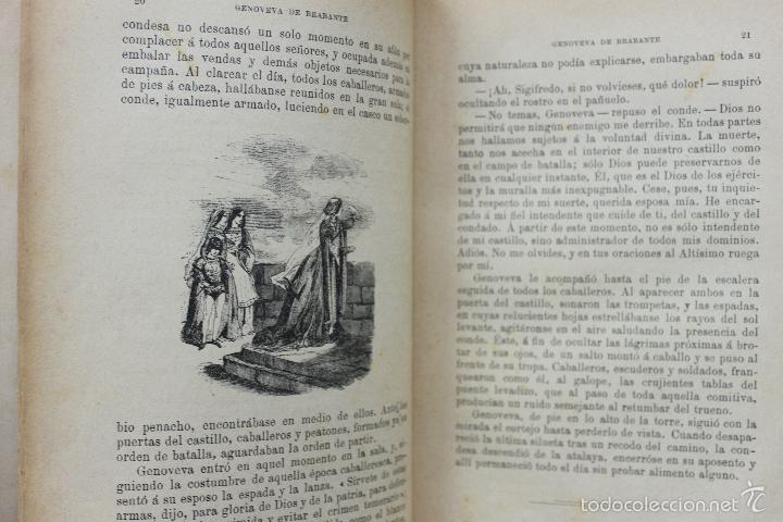 Libros antiguos: GENOVEVA DE BRABANTE. CRIST&Oacute;BAL SCHMID. 1910. - Foto 5
