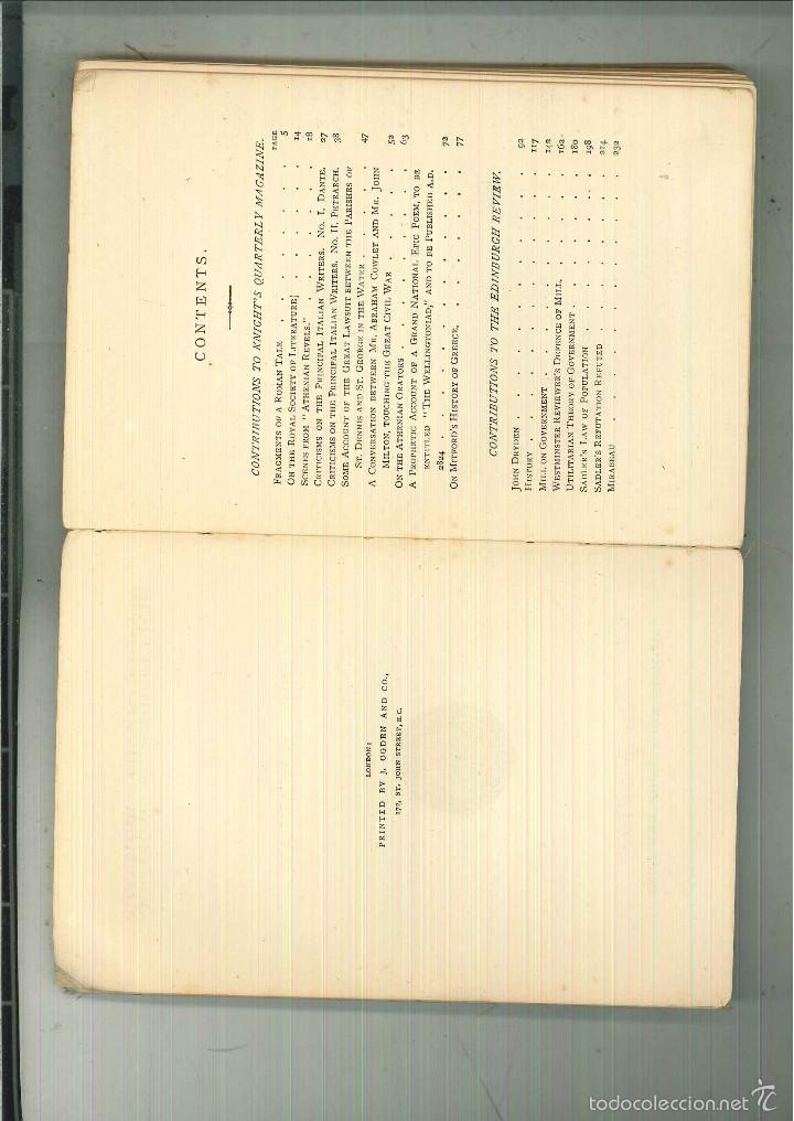 Libros antiguos: MISCELLANEOUS WRITINGS. Lord Macaulay - Foto 2