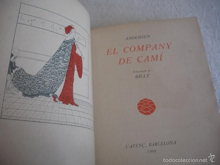 Libros antiguos: El company de cam&iacute;. Andersen. Barcelona 1909 - Foto 2