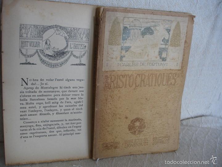 Libros antiguos: Aristocratiques. Carles de Fortuny - Foto 2