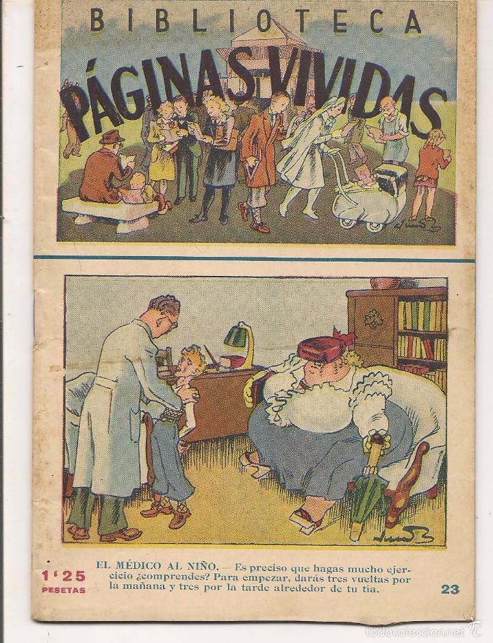 Libri antichi: BIBLIOTECA P&Aacute;GINAS VIVIDAS. N&ordm; 23. (Z/C3)