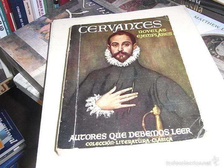 Libros antiguos: Cervantes, Novelas ejemplares, Ed. Molino - Foto 1
