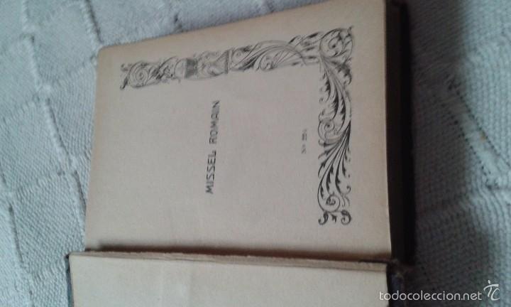 Libros antiguos: MISSEL ROMAIN. - Foto 2
