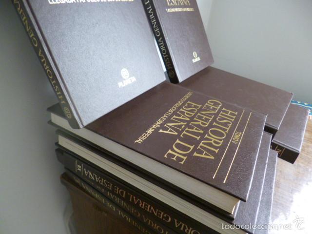 Libros antiguos: historia de Espa&ntilde;a editorial planeta - Foto 2