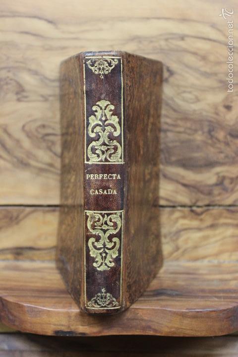 Libros antiguos: LE&Oacute;N, Fray Luis de. LA PERFECTA CASADA.1819. - Foto 2