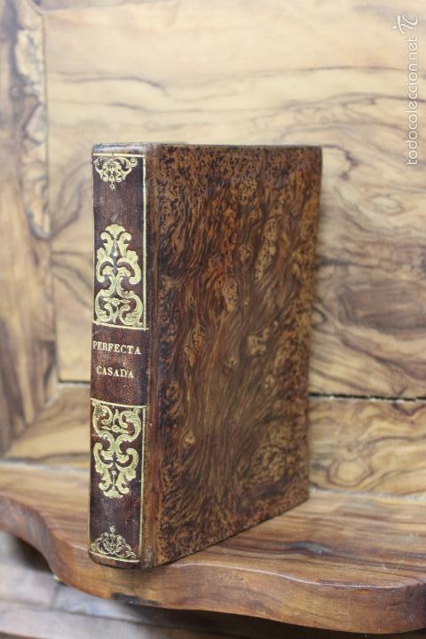 Libros antiguos: LE&Oacute;N, Fray Luis de. LA PERFECTA CASADA.1819. - Foto 3