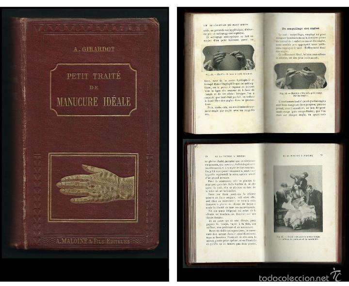 Antiquarische B&uuml;cher: A.GIRARDOT. PETIT TRAITE DE MANUCURE IDEALE. PARIS. 1910?. TRATADO DE MANICURA.
