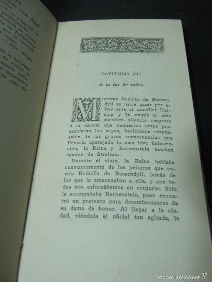 Libros antiguos: LIBRO REY EN LA TUMBA ANTHONY HOPE EDITADO EN 1915 - Foto 3