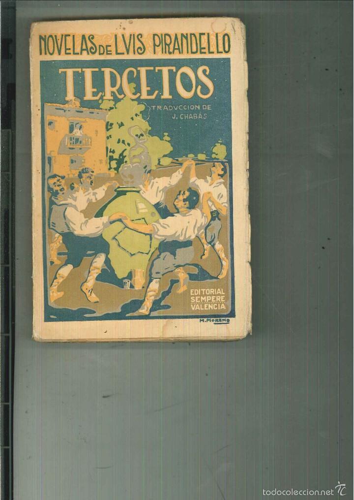 Libros antiguos: TERCETOS. Luis Pirandello - Foto 1