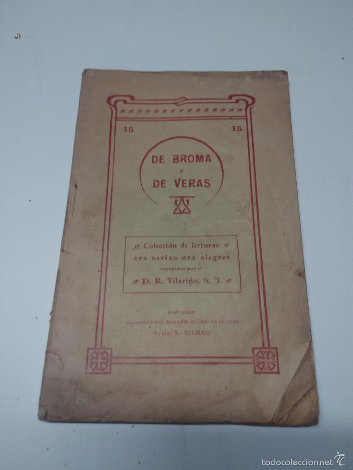 Libros antiguos: De bromas y de veras - Foto 1