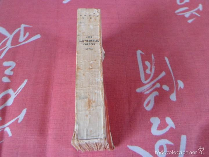 Libros antiguos: LOS MONEDEROS FALSOS. GIDE, Andre. 1934 - Foto 4