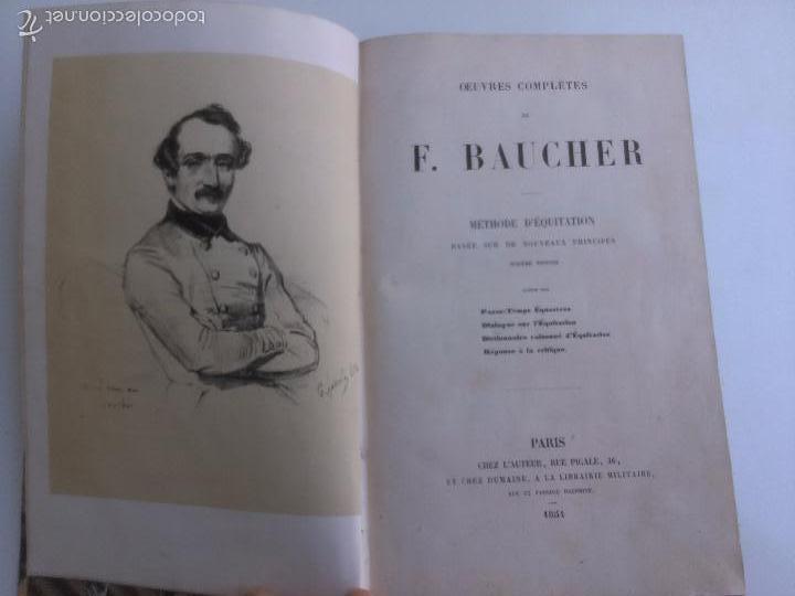Libros antiguos: Methode dequitation. F. Baucher - Foto 1