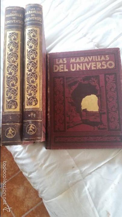 Libros antiguos: Las maravillas del Universo(3 Tomos) - Foto 1