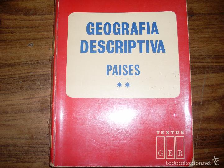 Libros antiguos: Geograf&iacute;a descriptiva. Paises - Foto 1
