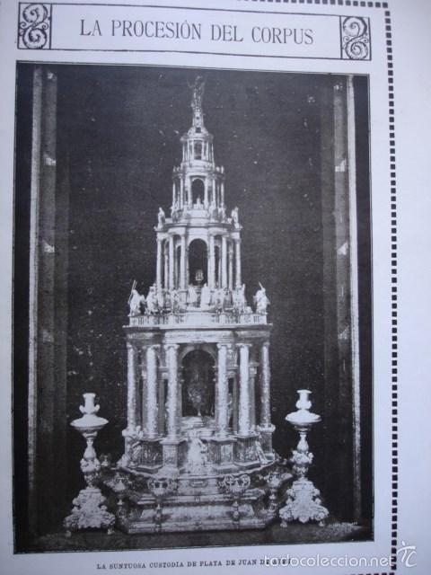 Libros antiguos: LA PROCESION DEL CORPUS 2 PG.SEVILLA .A&Ntilde;O 1914 - Foto 1