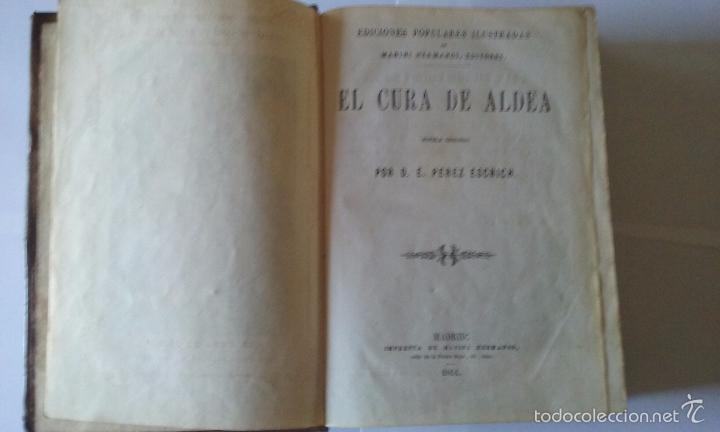 Libros antiguos: El cura de aldea. - Foto 3