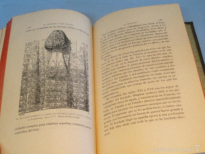 Libros antiguos: EL BORDADO Y LOS ENCAJES.-- ERNESTO LEF&Eacute;BURE - Foto 7