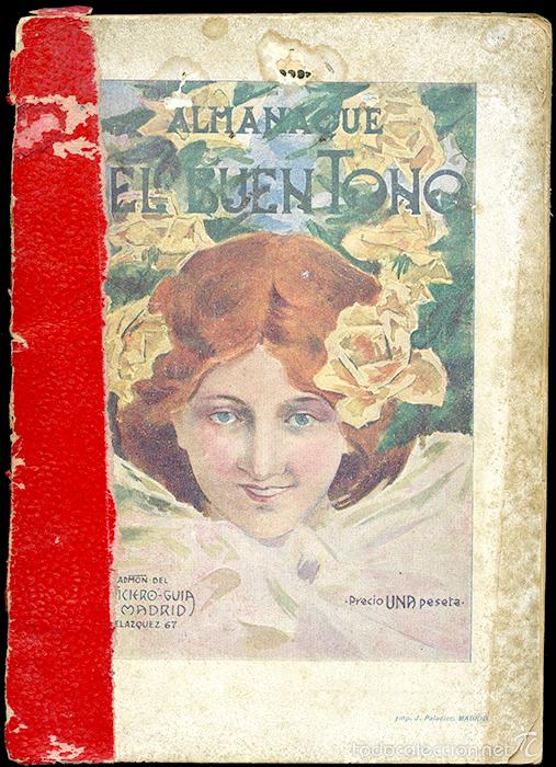Libros antiguos: Almanaque del Buen Tono, por el vizconde de Caireles. Madrid, 1904