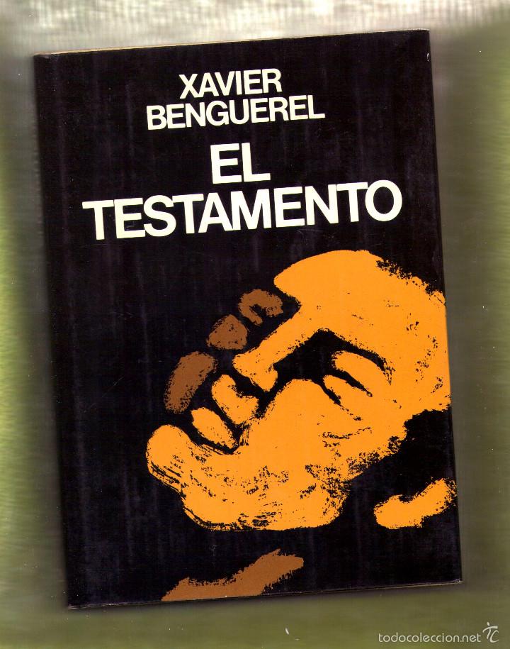 Libros antiguos: EL TESTAMENTO--DE XAVIER BENGUEREL - Foto 1