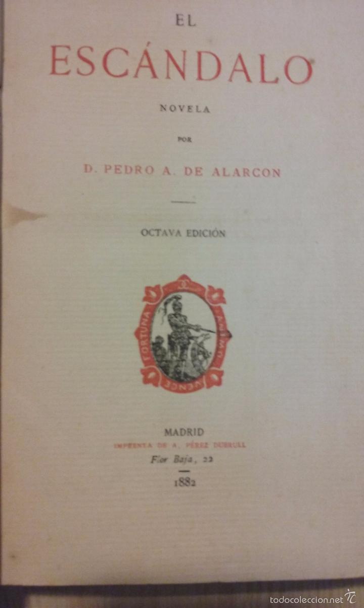 Libros antiguos: El Esc&aacute;ndalo - Foto 3