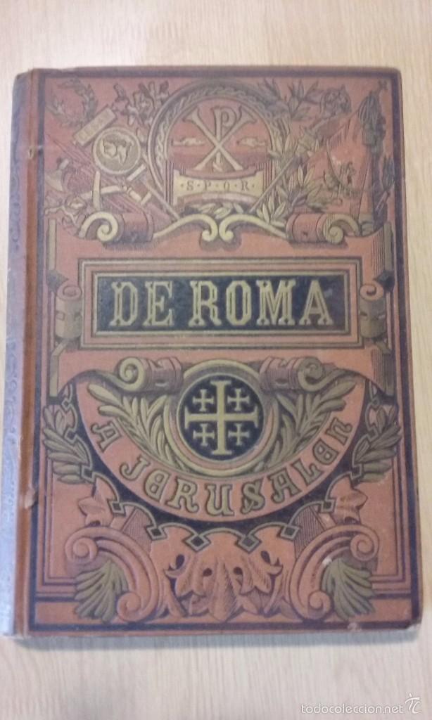 Libros antiguos: De Roma a Jerusalen - Foto 1