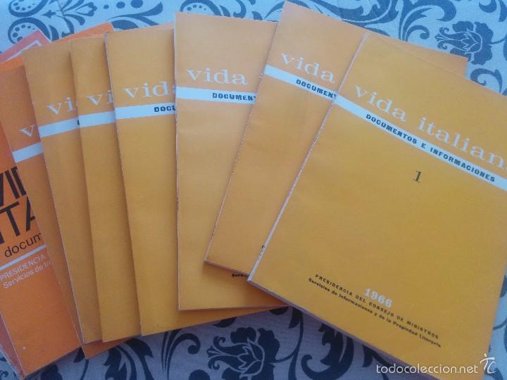 Libros antiguos: Vida italiana - documentos e informaciones - Foto 1