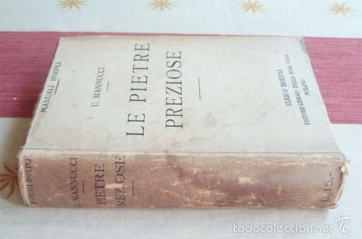 Libros antiguos: Le pietre preziose - MANNUCCI, Umberto - Foto 2