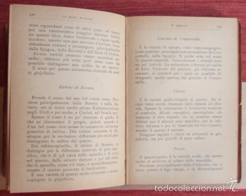 Libros antiguos: Le pietre preziose - MANNUCCI, Umberto - Foto 6