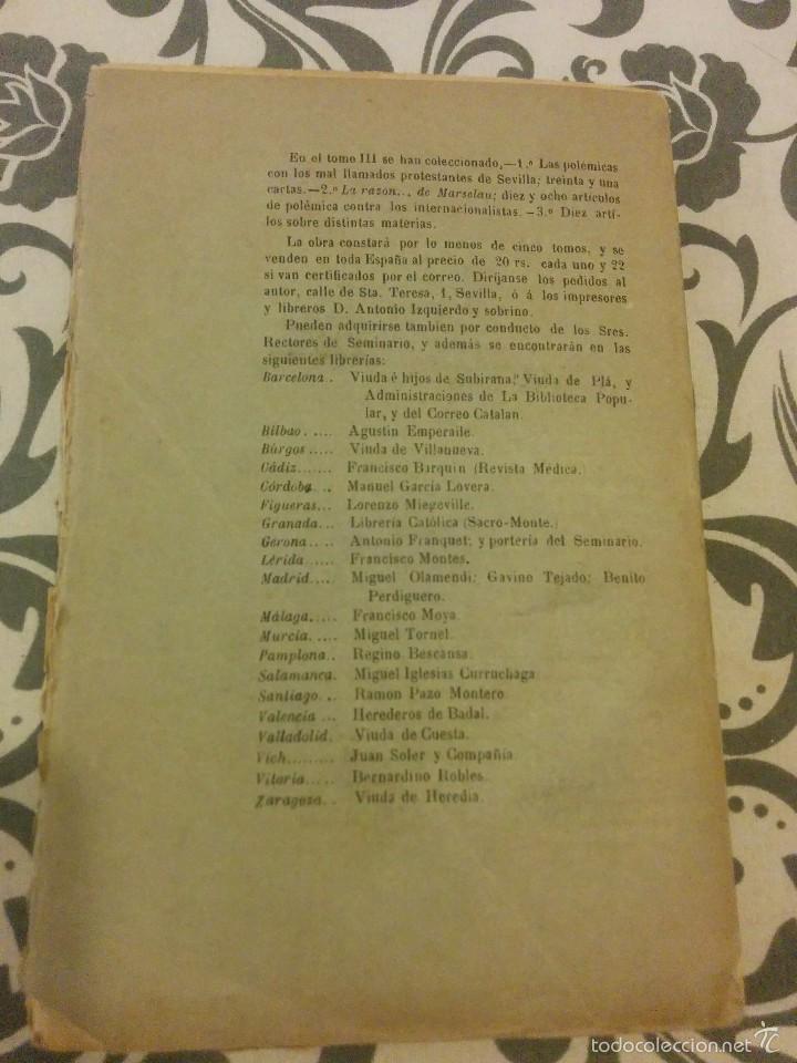 Libros antiguos: Juana la Papisa - 1878 - Foto 2