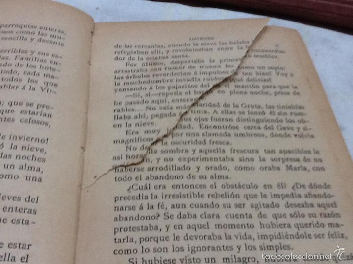 Libros antiguos: Lourdes las tres ciudades, 1896 - Foto 4