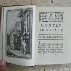 Libros antiguos: CONTES DE J. BOCAGE (TOMO III), 1791. POSEE 11 GRABADOS.