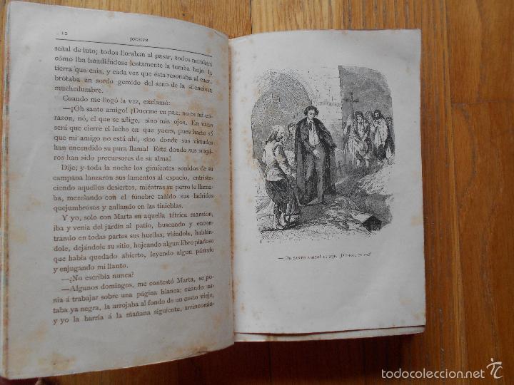 Libros antiguos: JOCELYN, A. De Lamartine, Biblioteca Amena e Instructiva LEER - Foto 4