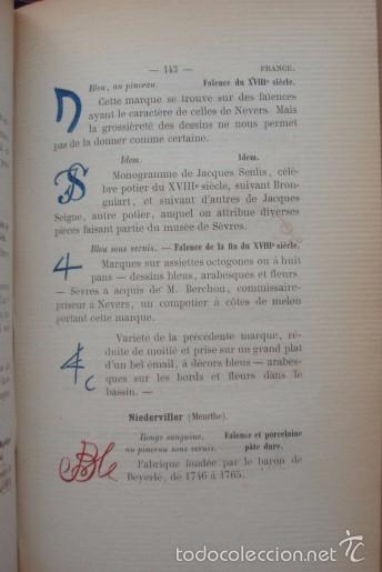 Libros antiguos: GRESLOU : Recherches sur la c&eacute;ramique, 1863 - Foto 4