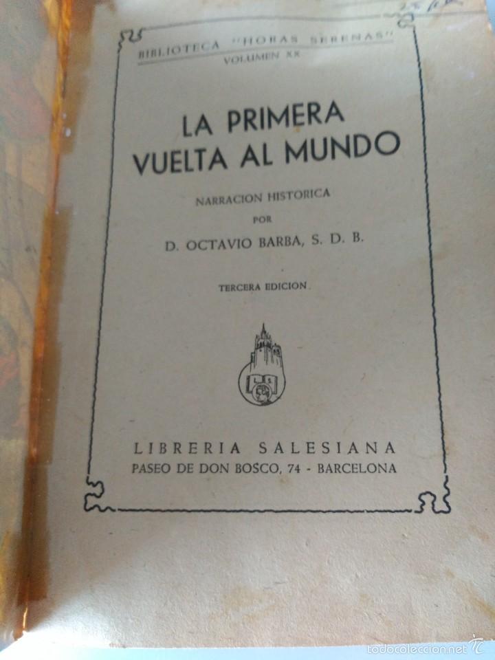 Libros antiguos: La vuelta al mundo. - Foto 2