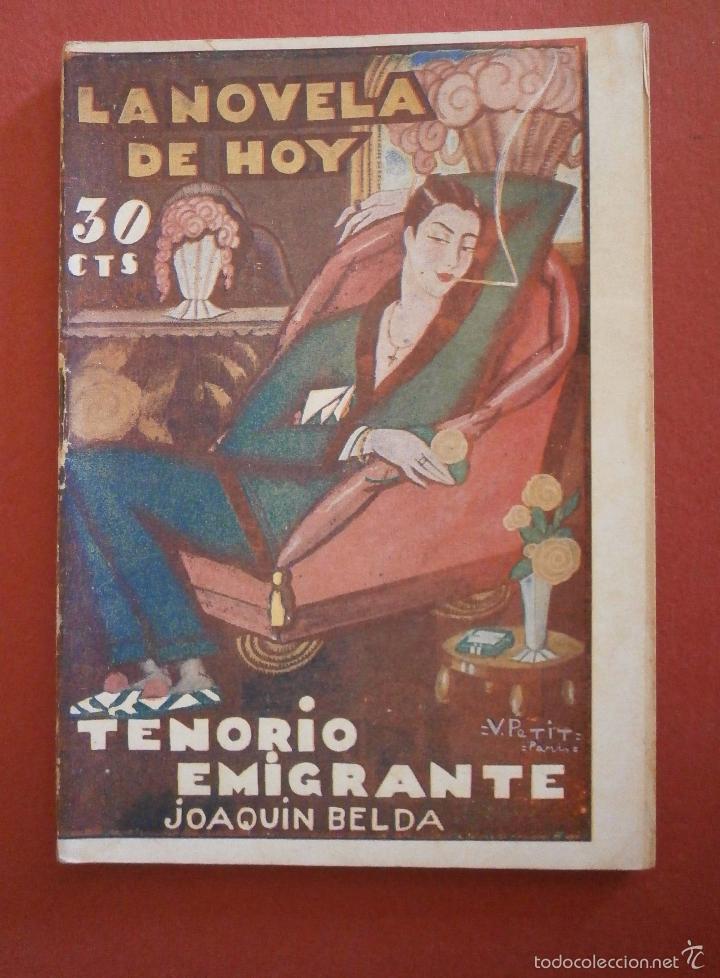 Libros antiguos: Tenorio Emigrante. Joaquin Belda - Foto 1