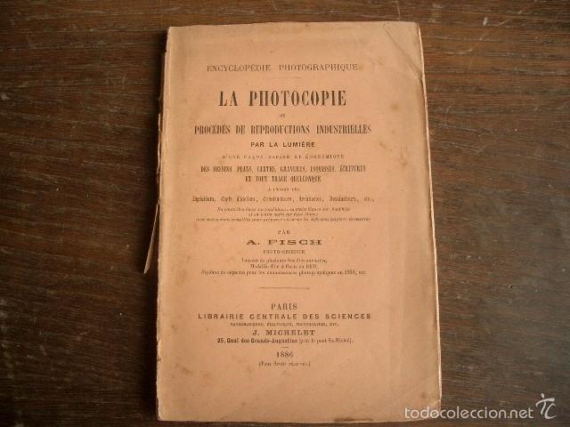 Old books: Raro La Photocopie 1886. 48pp Ver fotos
