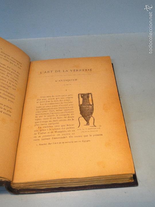 Libros antiguos: LART DE LA VERRERIE.--GERSPACH - Foto 5