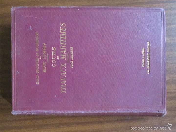 Libros antiguos: Cours de Travaux Maritimes &bull; 1914 - Foto 7