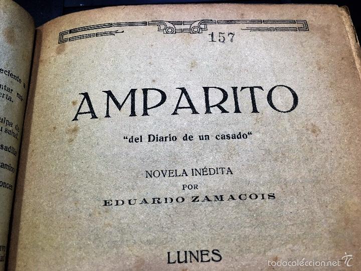 Libros antiguos: CURIOSO LIBRO DE 29 NOVELAS CORTAS 1910-1920 - Foto 11