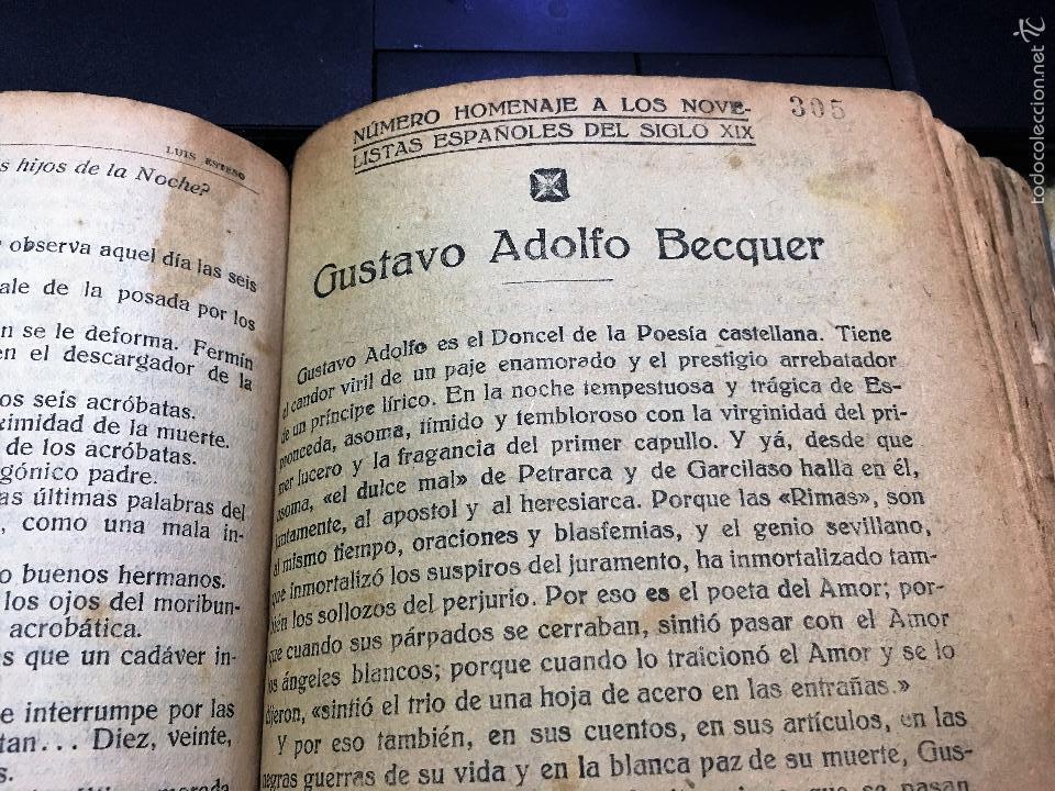 Libros antiguos: CURIOSO LIBRO DE 29 NOVELAS CORTAS 1910-1920 - Foto 16