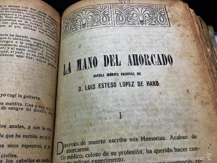 Libros antiguos: CURIOSO LIBRO DE 29 NOVELAS CORTAS 1910-1920 - Foto 17