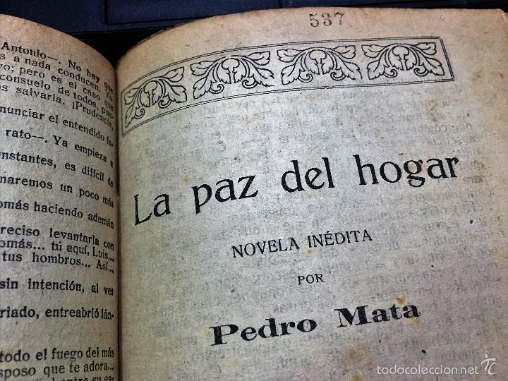 Libros antiguos: CURIOSO LIBRO DE 29 NOVELAS CORTAS 1910-1920 - Foto 24