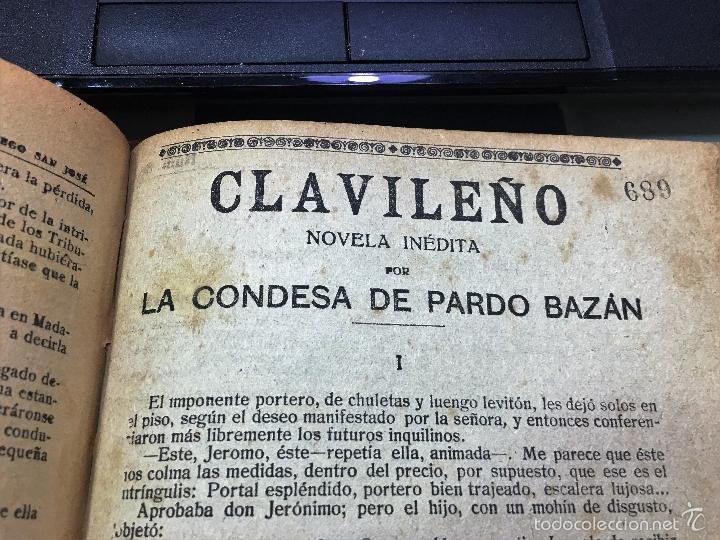 Libros antiguos: CURIOSO LIBRO DE 29 NOVELAS CORTAS 1910-1920 - Foto 28