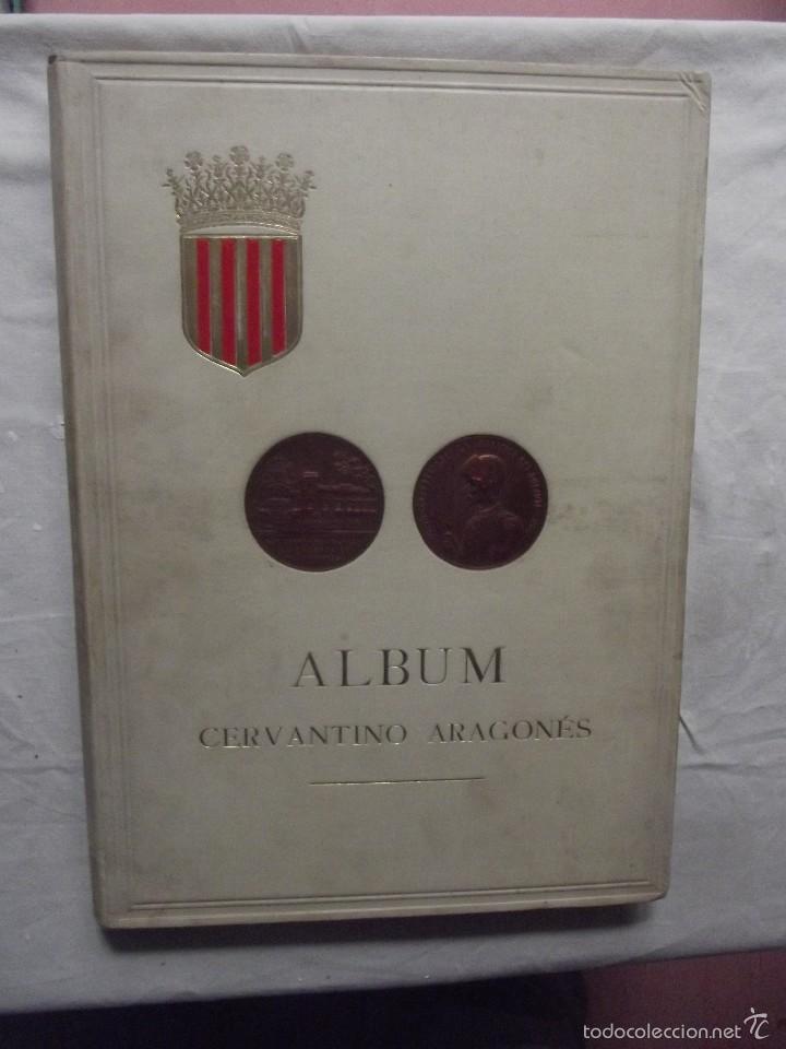 Libros antiguos: ALBUM CERVANTINO ARAGONES - Foto 1