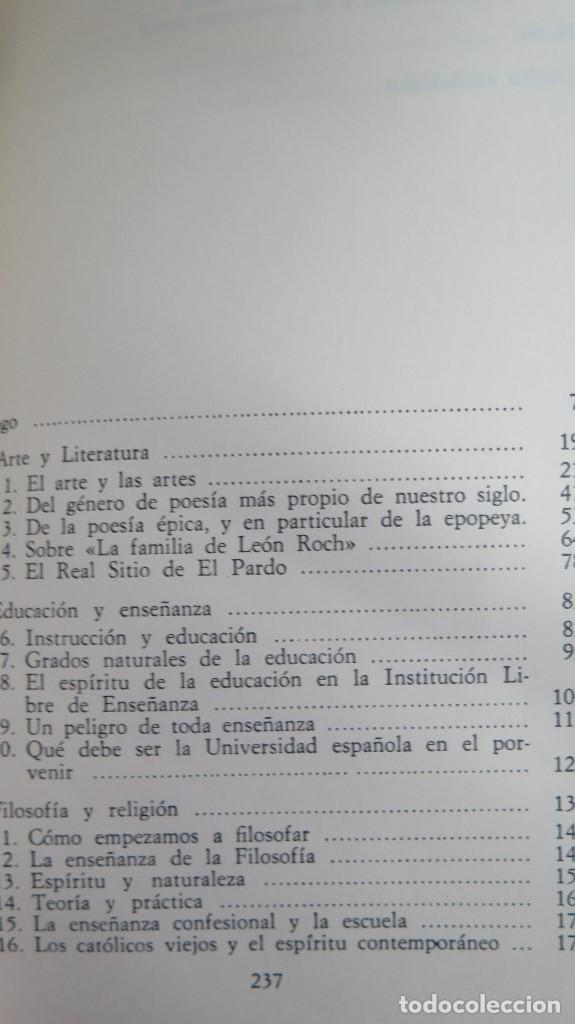 Libros antiguos: ENSAYOS. GINER DE LOS RIOS - Foto 2