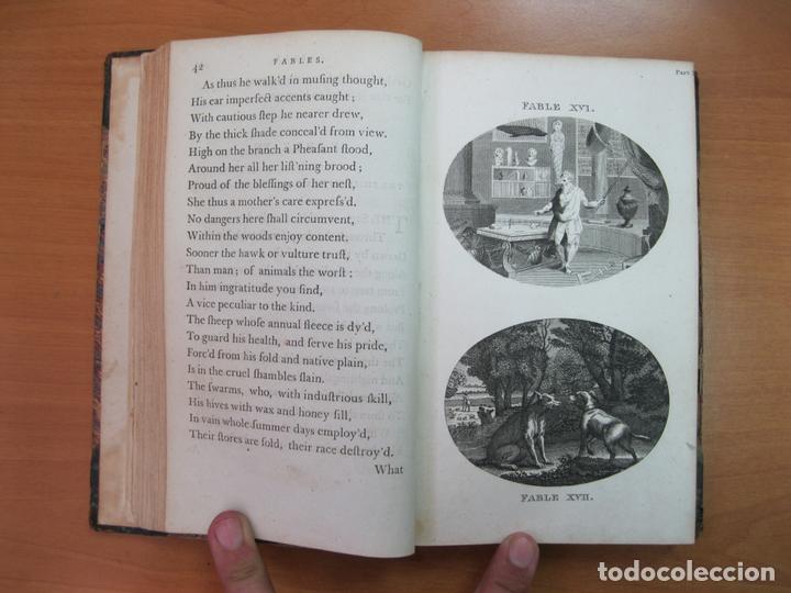 Libros antiguos: Fables, 1793. John  Gay . Posee 67 grabados. - Foto 7
