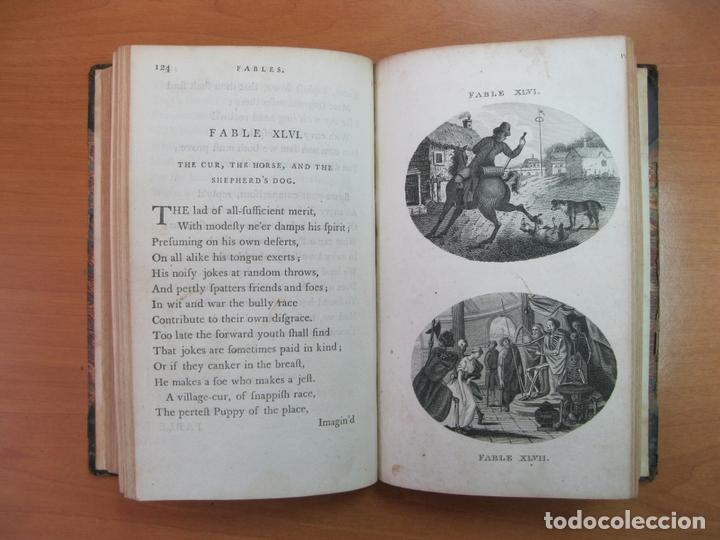 Libros antiguos: Fables, 1793. John  Gay . Posee 67 grabados. - Foto 10